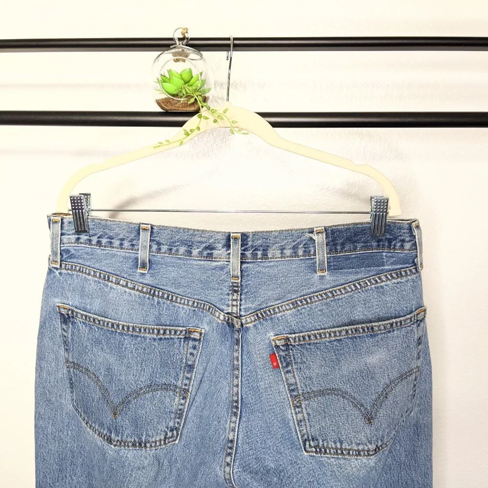 Levi's Light Blue Straight Jeans